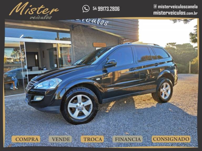 SSANGYONG - KYRON - 2010/2011 - Preta - R$ 49.900,00