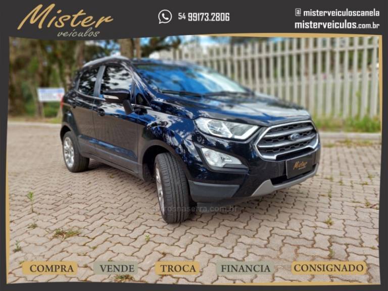 FORD - ECOSPORT - 2019/2020 - Preta - R$ 89.900,00