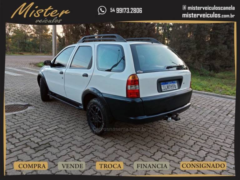 FIAT - PALIO - 2003/2004 - Branca - R$ 24.900,00