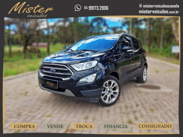 FORD - ECOSPORT - 2019/2020 - Preta - R$ 89.900,00