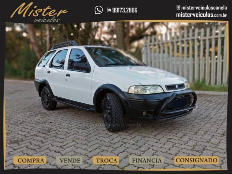 FIAT - PALIO - 2003/2004 - Branca - R$ 24.900,00