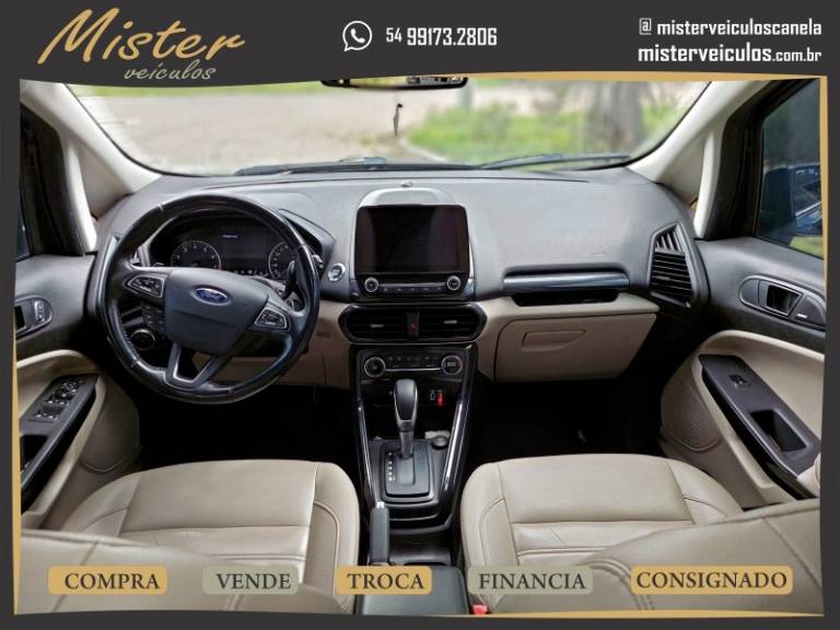FORD - ECOSPORT - 2019/2020 - Preta - R$ 89.900,00