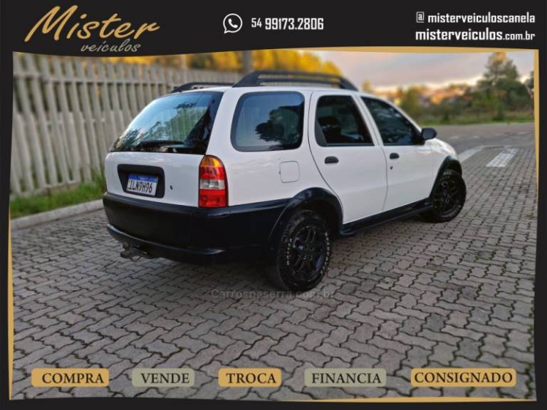 FIAT - PALIO - 2003/2004 - Branca - R$ 24.900,00